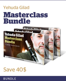 Gilad Online clarinet lessons, Gilad Masterclass Bundle